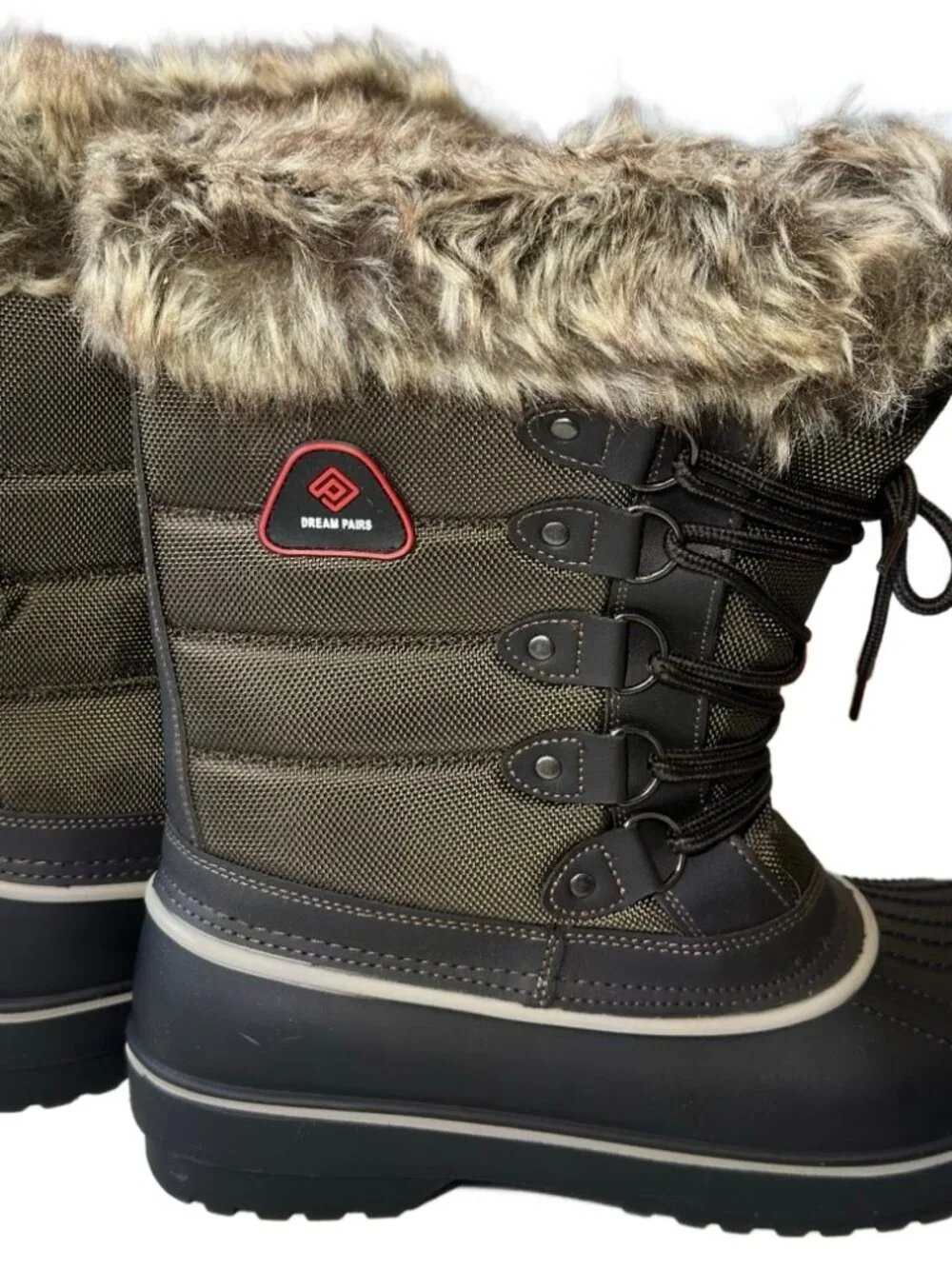 NWOT DREAM PAIRS Women's Snow Boots - Brown - Size 11